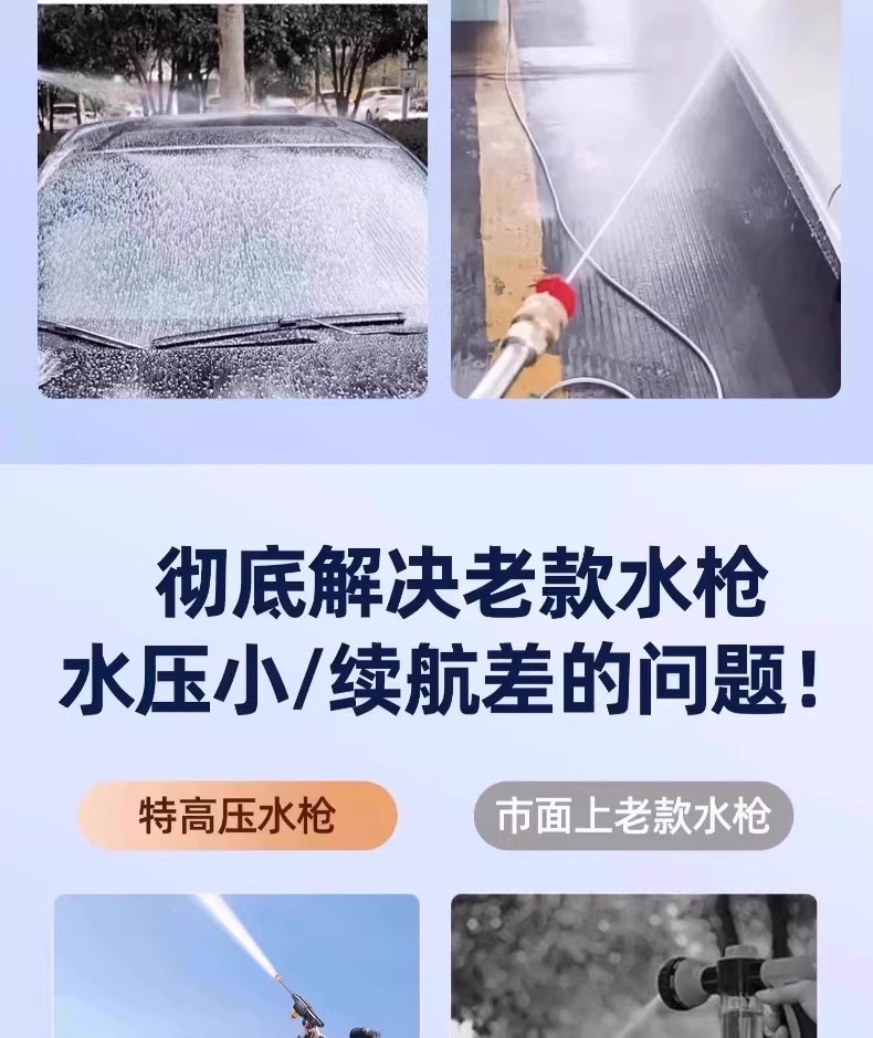 Car Washer Water Gun High Pressure 220v Cleaning Machine