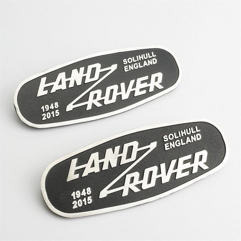 Suitable for Land Rover Defender Grille Emblem, Land Rover Car Emblem, Hood Emblem, Defender 15 Model Modified Grille Emblem