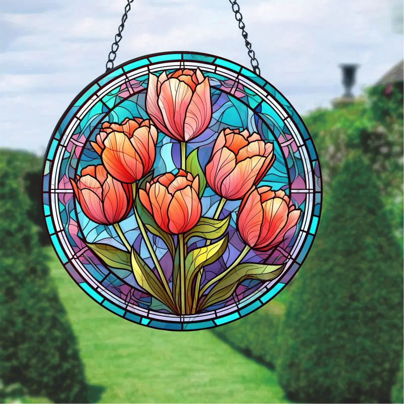53g Weight pendant Home Textiles & Decor Type Arylic Material Animal, Plant Pattern Retro Style Retro Animal Plant Arylic Pendant 6