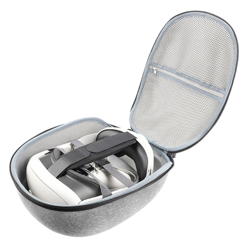 En stock adecuado para Meta quest3VR gafas bolsa de almacenamiento Eva resistente a la caída de cáscara dura fuente de fábrica