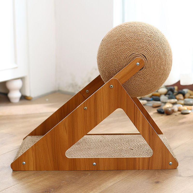 Rueda de la fortuna tabla de agarre para gatos bola de agarre para gatos vertical resistente al desgaste y sin caspa Dispositivo de pulido de garras grande para aliviar el aburrimiento de los juguetes para gatos