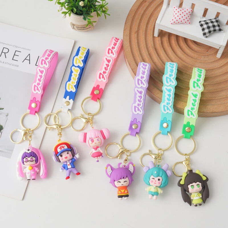 Honor of Kings Merchandise Luban Anime Car Keychain Backpack Pendant Cartoon Small Gifts Wholesale Travel Souvenirs Honor of Kings Merchandise Luban Anime Car Keychain Backpack Pendant Cartoon Small Gifts Wholesale Travel Souvenirs