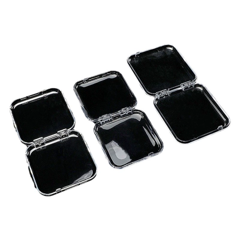 Высококачественная прозрачная коробка для ногтей коробка для хранения ногтей носить коробку ручной работы коробка для демонстрации оптом
