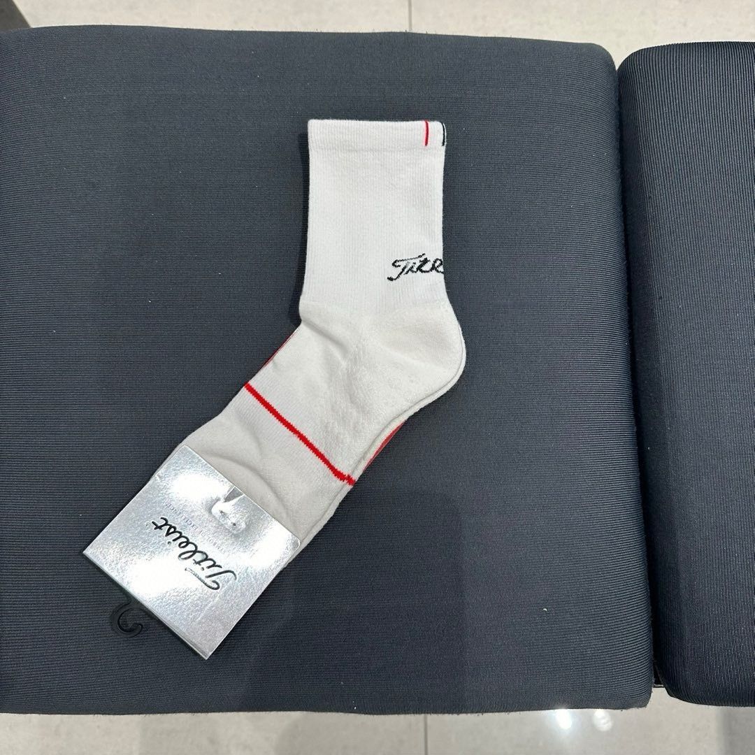 Korean Version Original Single Golf Socks for Men and Women, Comfortable and Breathable Mid-Calf Socks, Outdoor Sports Moisture-Wicking Socks