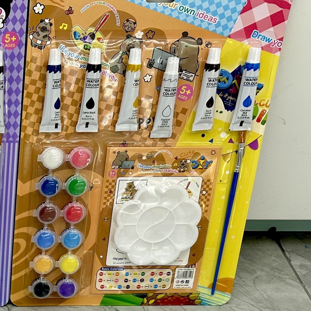 Set de Papelería Escolar Dibujos Animados para Estudiantes image 17