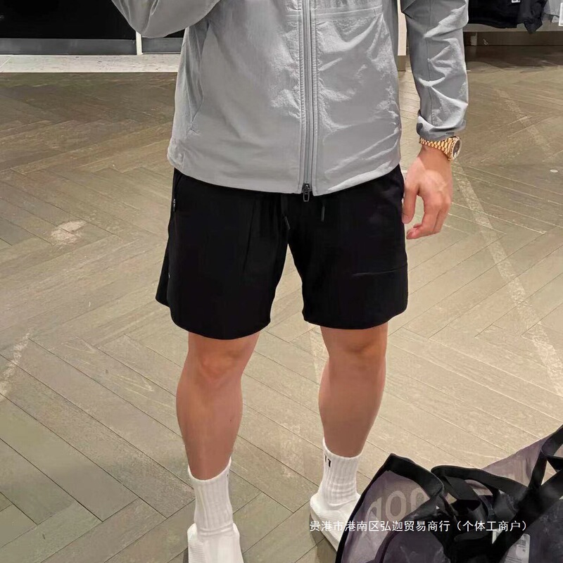 Disassembled Version! Quick-Dry Ltt Summer Lightweight 7inch Shorts Sports Fitness Breathable Quarter Shorts Unisex