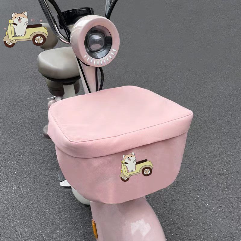 新品バッテリー車カゴ置物ダストカバー車カゴ日焼け止めカバー非防雨カバー掛け物バッグ収納袋|undefined