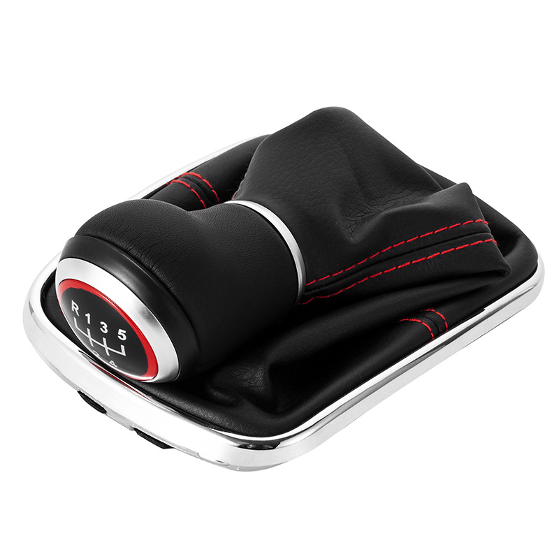 Factory wholesale suitable for Volkswagen Bora car manual gear head red line shift handball dust cover accessories