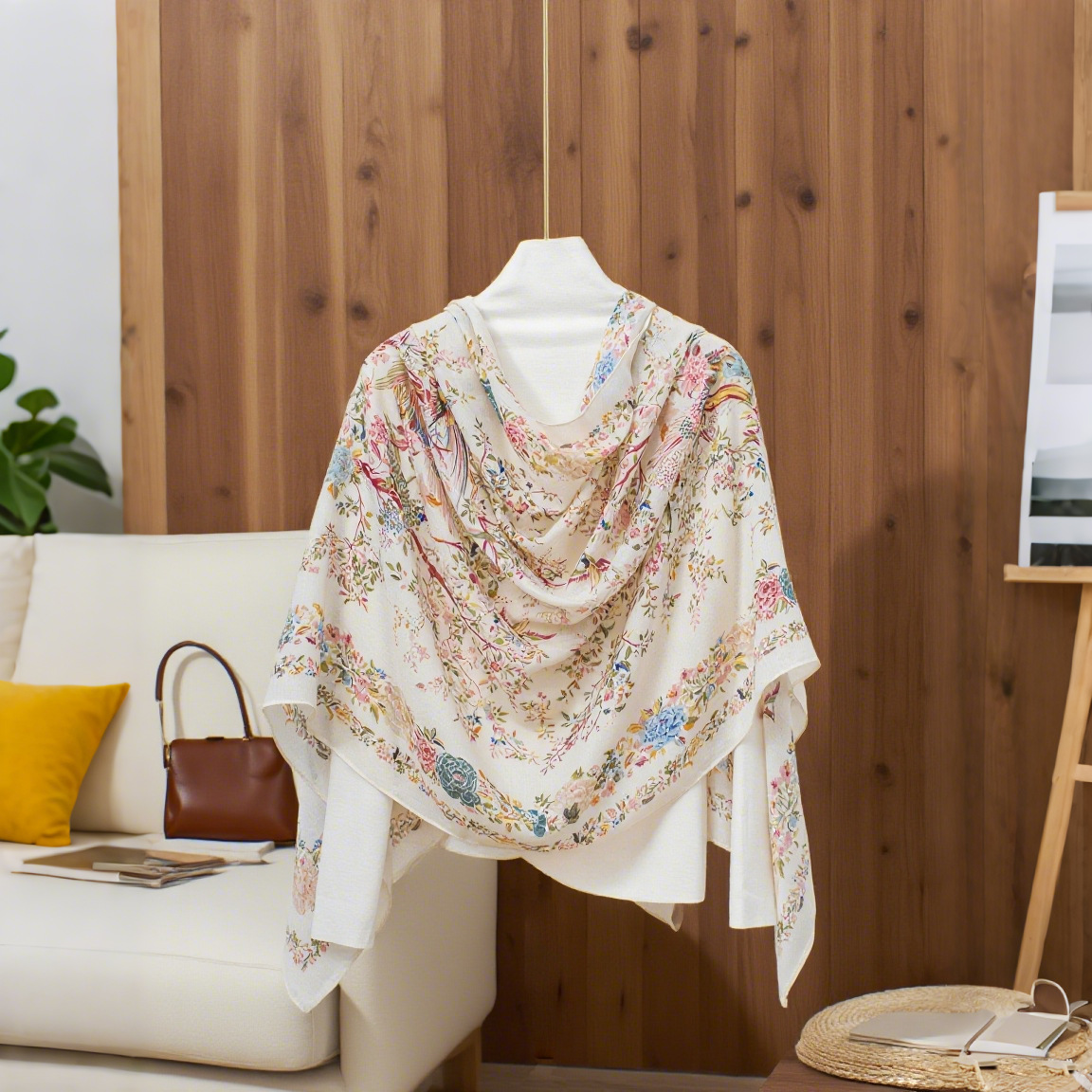 2025 nuevo estilo primavera y verano toalla de gasa de alta gama toalla de playa fina dama de viaje fotografía protector solar moda chal salvaje mujer