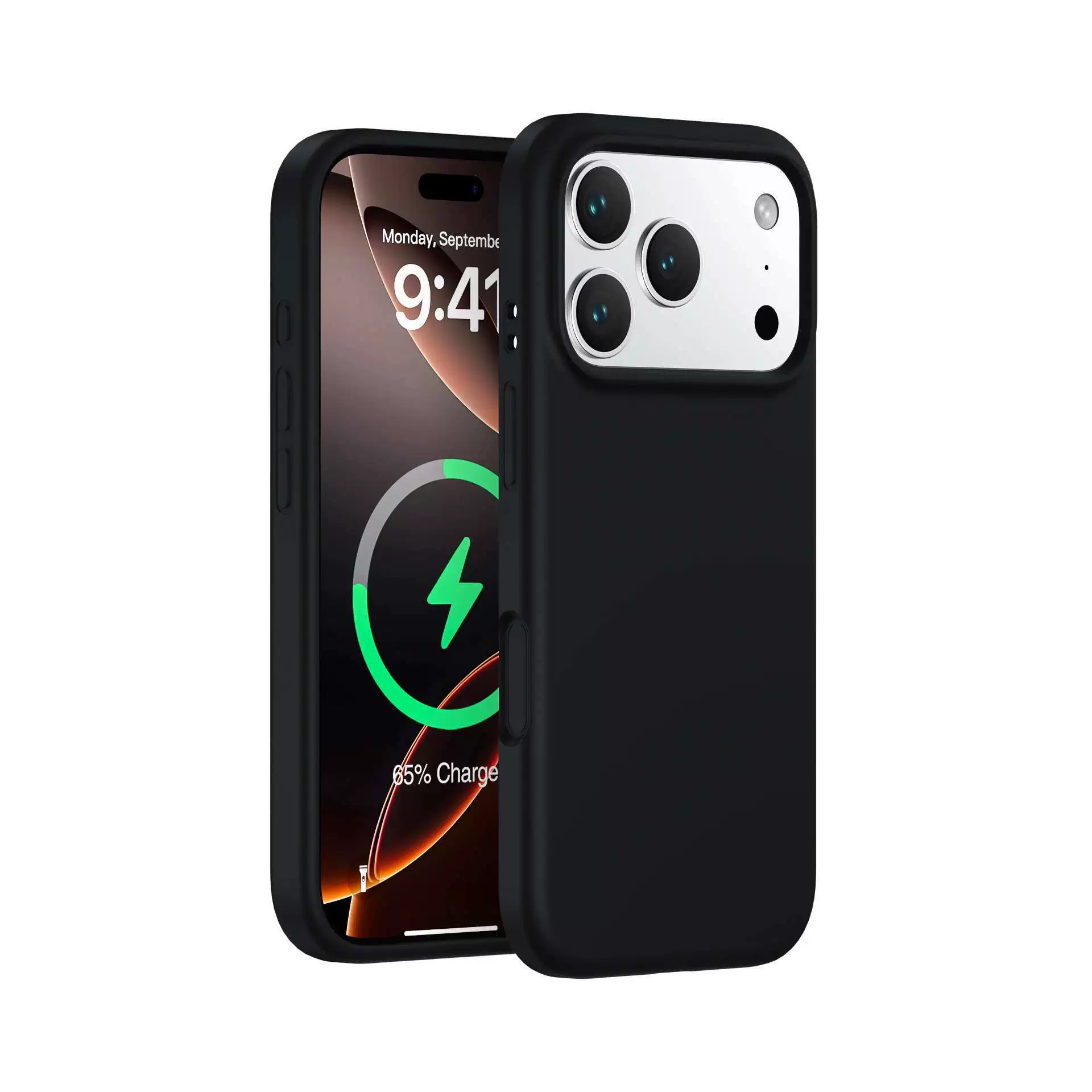 Силиконовый чехол, совместимый с Apple, для iPhone 17, защитный чехол