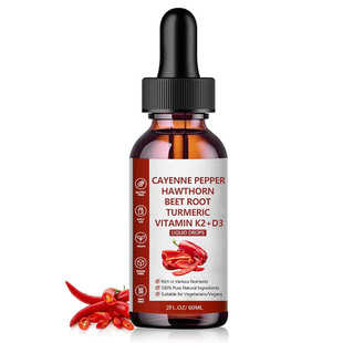 Cross-Border Unlabeled Concreterose Cayenne Drops, Chili Body Essence Relieves Body Fatigue