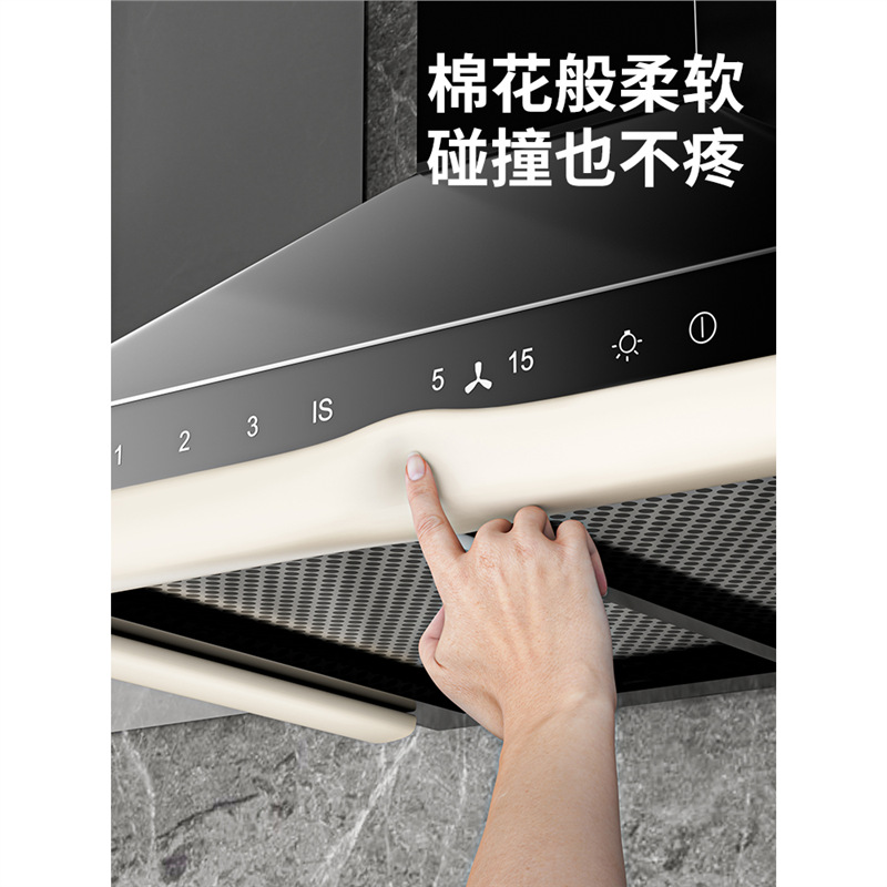 레인지 후드 코너 프로텍터 소프트 충돌 방지 스트립 주방 탑 레인지 후드 랩 코너 샤프 코너 보호 커버 랩 엣지 랩 랩