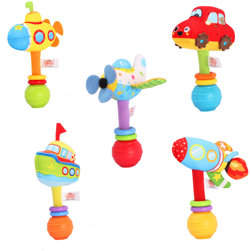 Juguete para bebé Jollybaby, juguete para tirar y sacudir, campana para bebé de 0 a 3 años, juguete educativo temprano para tirar y sacudir.