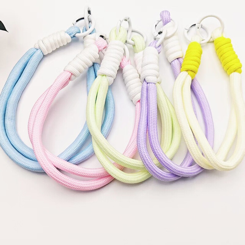 Double buckle adjustable color-blocked 7mm woven phone lanyard, neck strap, crossbody strap, wrist strap, anti-loss strap, phone lanyard wholesale Double buckle adjustable color-blocked 7mm woven phone lanyard, neck strap, crossbody strap, wrist strap, anti-loss strap, phone lanyard wholesale