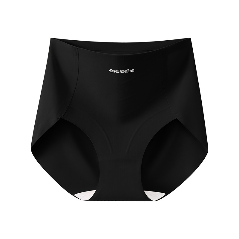 Pantalones de abdomen, levantamiento de cadera posparto, abdomen fuerte, vientre pequeño, modelado femenino, cintura alta sin costuras, calzoncillos de seda de hielo para mujer