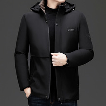 专柜同款中年男士棉衣2025花公子加厚保暖棉服爸爸装冬装休闲外套