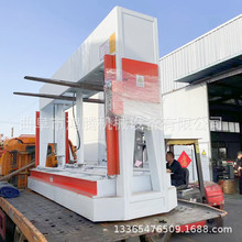 鸿腾厂家供应木工50吨液压冷压机 自带限压提醒小型木门压板机