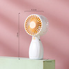 Hand-held fan-yellow
