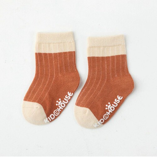 Baby socks for autumn and winter cotton for newborn boys and girls loose socks for toddlers without bones, mid-tube socks soft
