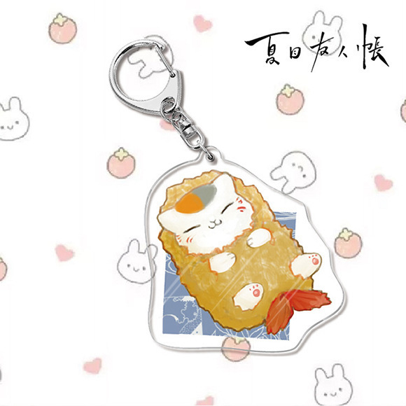夏目友人帳 夏目貴志 猫先生 斑夏目玲子 周辺ギフト ペンダント アクリルキーホルダー|undefined