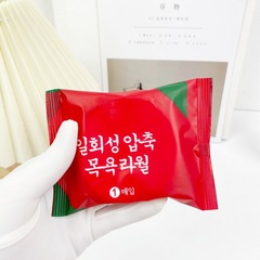 Disposable compressed bath towel thickened and enlarged pure cotton towel travel cleansing individually packaged portable face towel bath towel