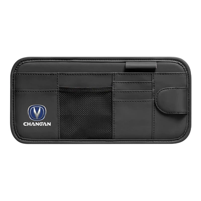 Car Glasses Clip/Bill Clip: Visor Storage Bag
