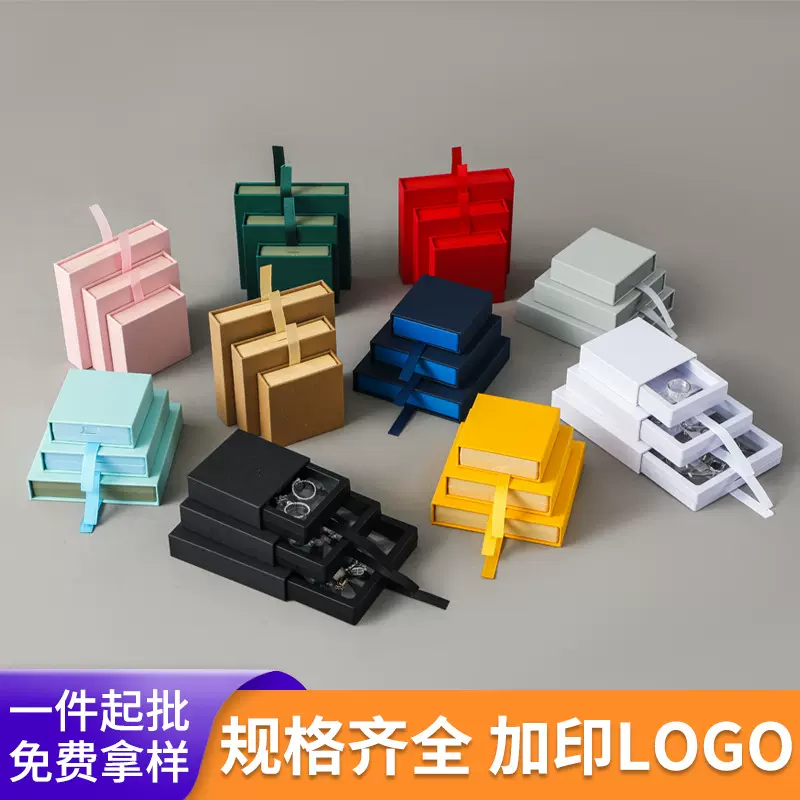 pe悬浮盒 透明手串包装展示盒防氧化珠宝首饰密封收纳薄膜首饰盒