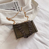 Fashionable shoulder bag, chain, acrylic handheld box, 2021 collection