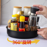 Kệ xoay nhà bếp lọ gia vị dày có thể xoay khay đựng gia vị khay đựng gia vị khay đựng gia vị khay đựng gia vị Khay xoay