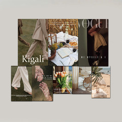 French Romantic 15 pcs Personal Cool Style Decorative Cards Wall Postcards Dorm Living Room Bedroom Decorative Painting