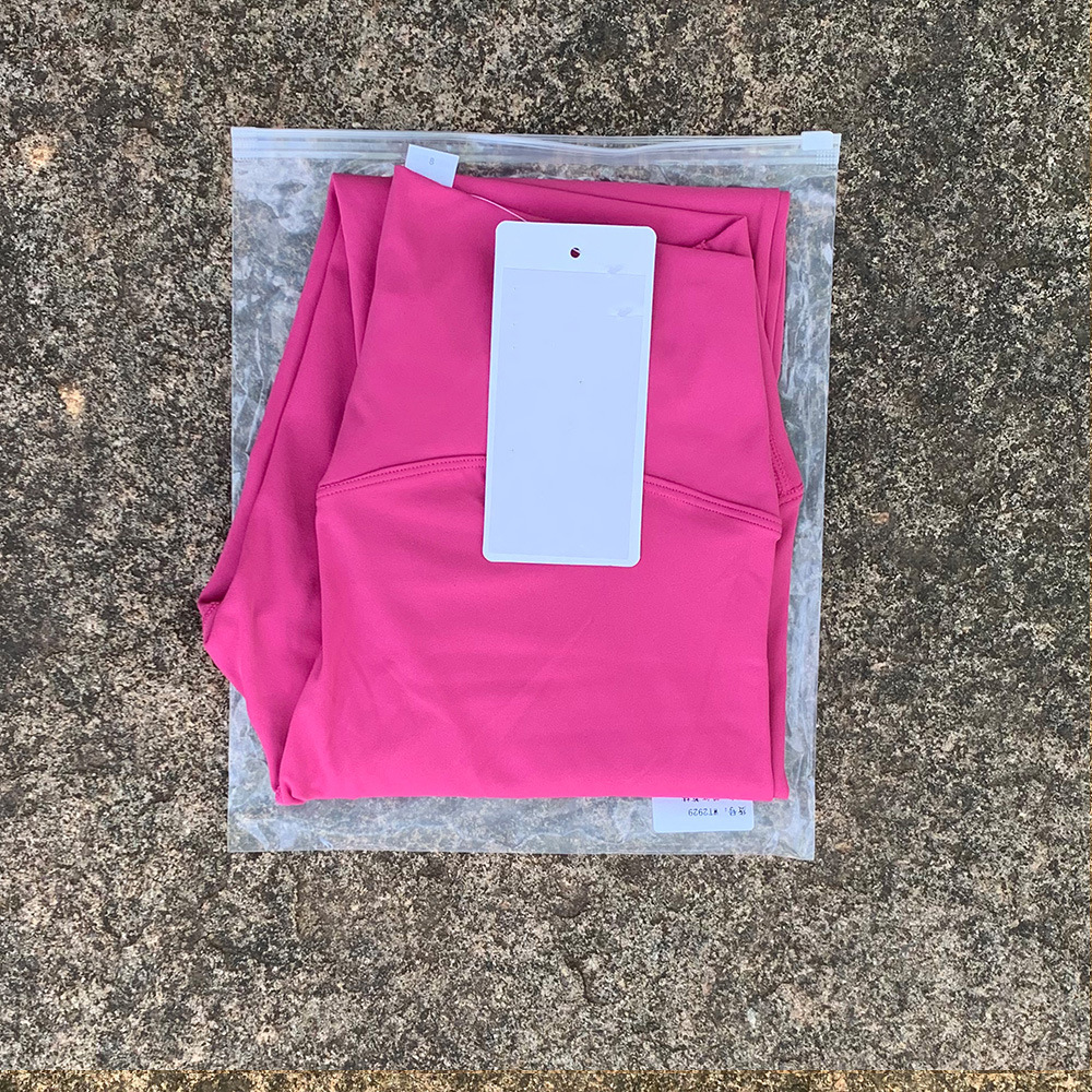 LULU ヨガパンツ 両面起毛 スリムフィット ヌード ハイウエスト スポーツパンツ 高弾性 桃尻 吸湿通気性 9点パンツ