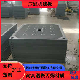 现货 常温常压隔膜 滤板高温全新料厢式滤板整机供应污泥处理设备