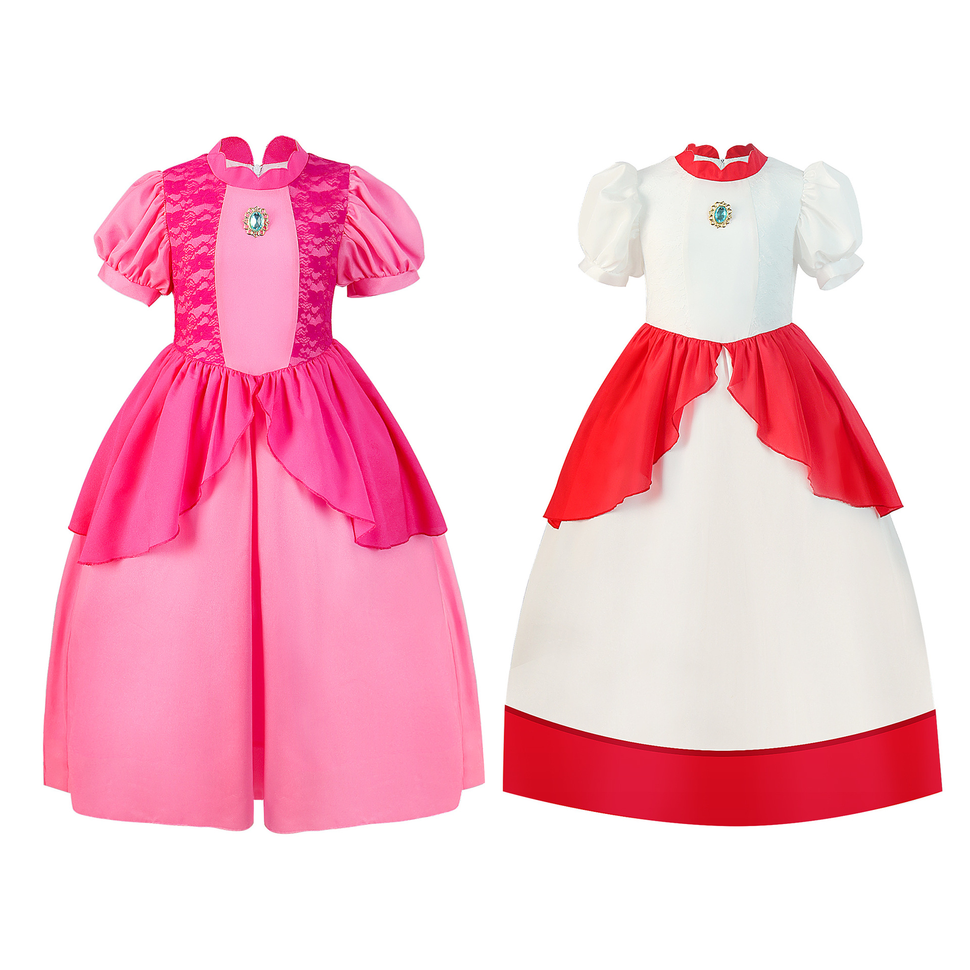 fuchsia small princess costume