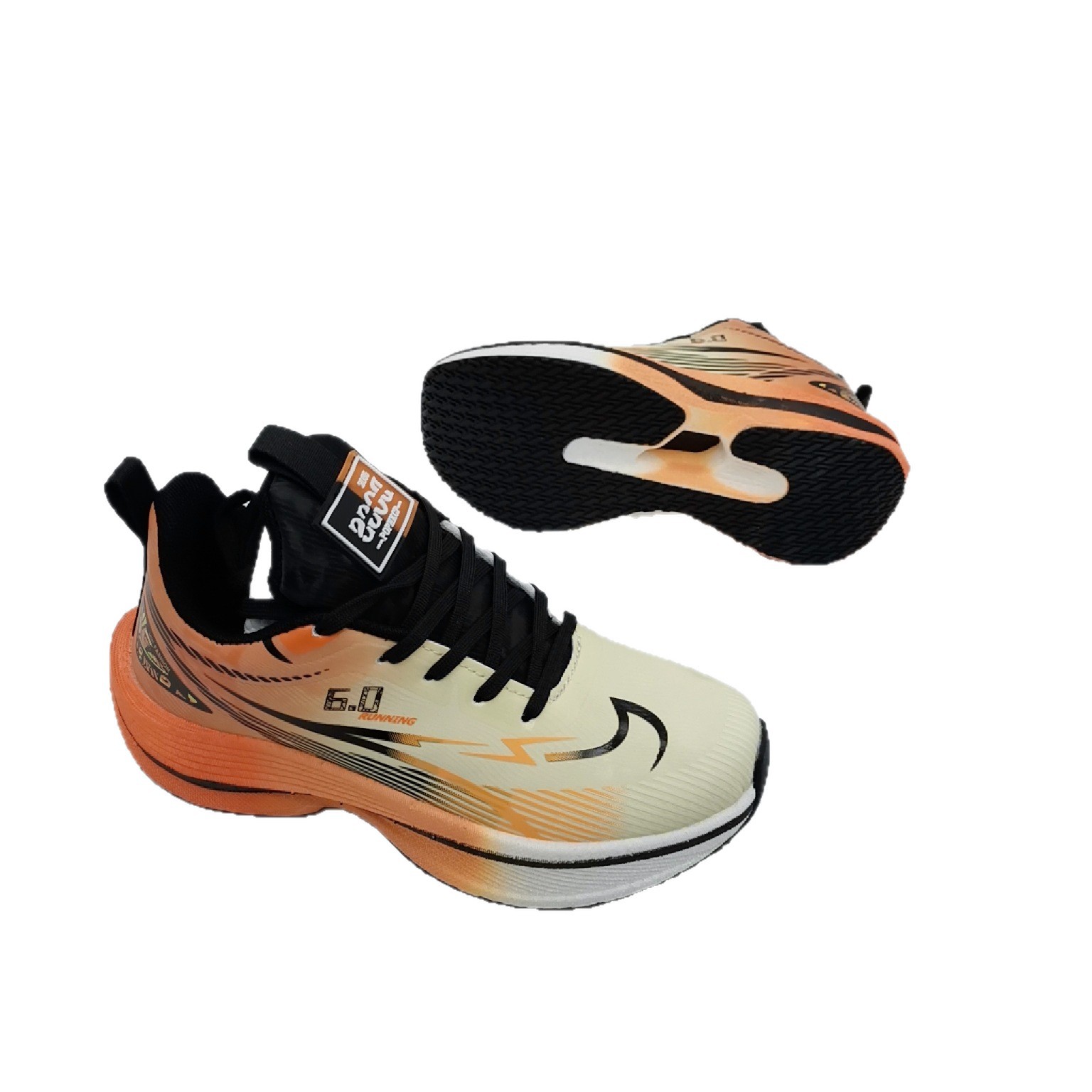 36-40 Tales de cuero de otoño ventilador amortiguador zapatos de corrida de hombre zapatos deportivos cómodos zapatos de trotar