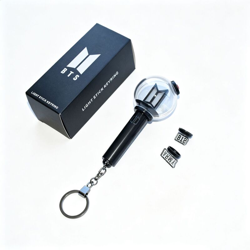 BTS Fourth Generation Mini Keychain Support Light Glow Stick Pendant Small Light Merchandise