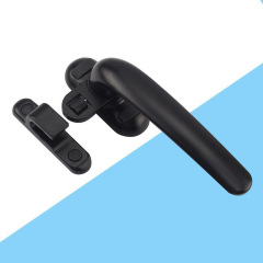 Aluminum alloy window handle 50 type casement window seven-character handle broken bridge aluminum window handle sliding door and window accessories