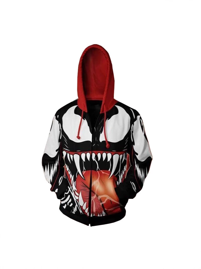 Трансграничная молодежная новая стильная модная европейская и американская толстовка с принтом DY3D на Хэллоуин, периферийные устройства для косплея