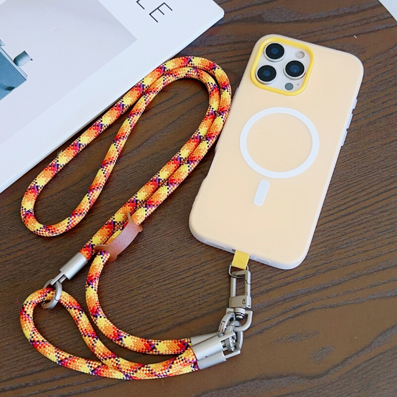 Mobile Phone Lanyard Crossbody Strap Adjustable Multifunctional Neck Strap Three-In-One Anti-Loss Travel High-End Long Lanyard Mobile Phone Lanyard Crossbody Strap Adjustable Multifunctional Neck Strap Three-In-One Anti-Loss Travel High-End Long Lanyard