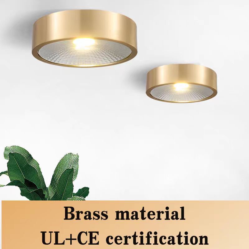 All copper open downlight CE certification cross-border generation bedroom porch balcony corridor lights aisle lights living room ceiling lights All copper open downlight CE certification cross-border generation bedroom porch balcony corridor lights aisle lights living room ceiling lights