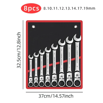 Mühərrik tənzimləmə alətləri – set - 8pcs-black-and-red-cloth-bags