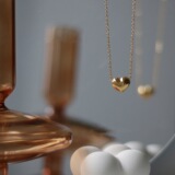 Универсальное модное брендовое дизайнерское ожерелье в виде сердечка, изысканные аксессуары в форме сердца, Южная Корея, легкий роскошный стиль, тренд сезона, новая коллекция