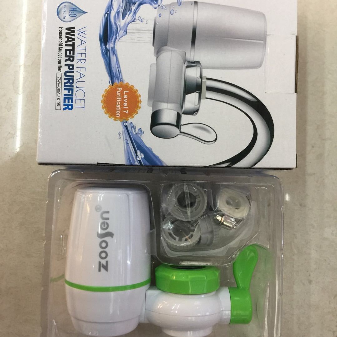 Fuente transfronteriza hogar cocina grifo purificador de agua nivel de agua del grifo 7 pre-filtro regalo purificador de agua