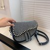 Shoulder bag, fashionable small one-shoulder bag, 2023 collection, Korean style