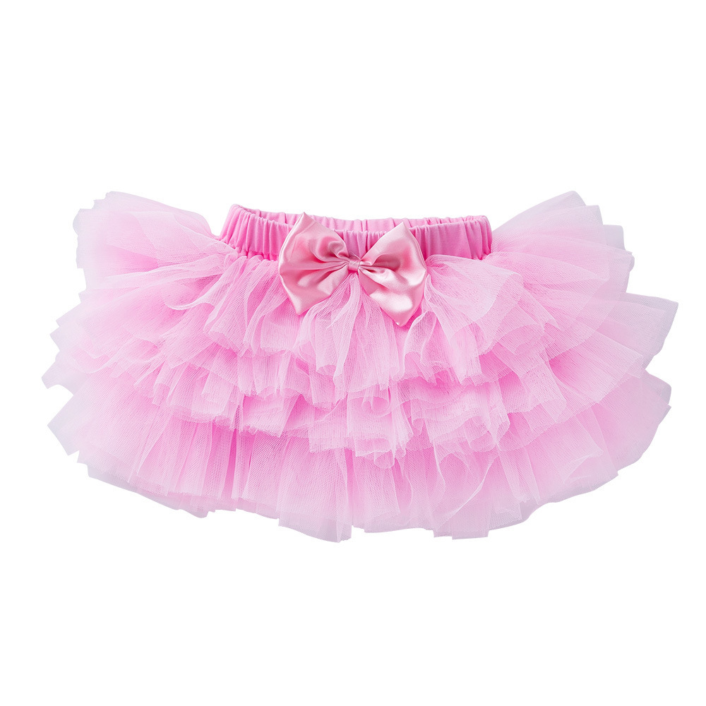 Benafique 2022 nuevo bebé verano vestido de color sólido vestido de seis capas 0 - 2 años vestido infantil vestido infantil