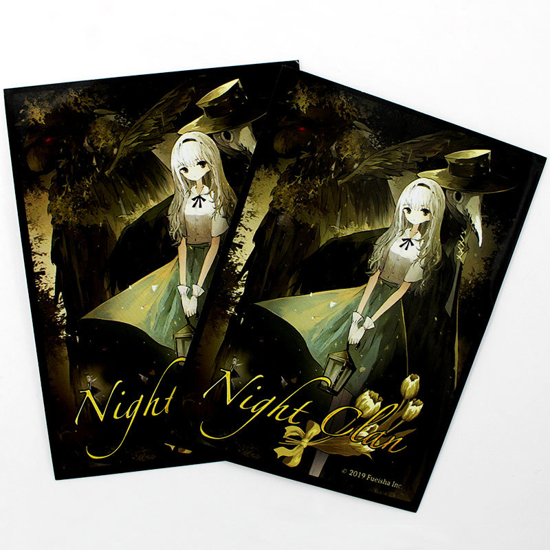 厂家直销桌游彩色卡套游戏卡片袋KMC磨砂卡套妹子卡牌套批发