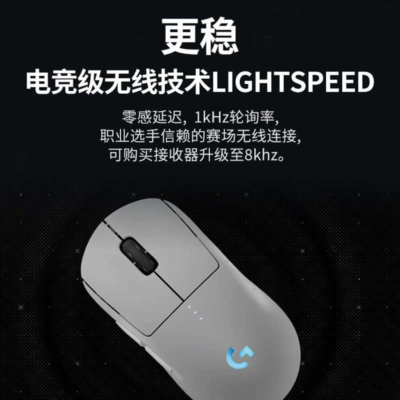 罗技 GPW Four Generations Wireless Game Mouse GPW4 Fart King Mechanical Charging Macro FPS Eat Chicken