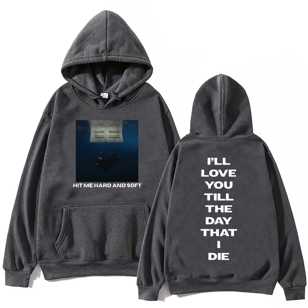 Billie Hit Me Hard and Soft 2024 Tour Hoodie Harajuku Hip H