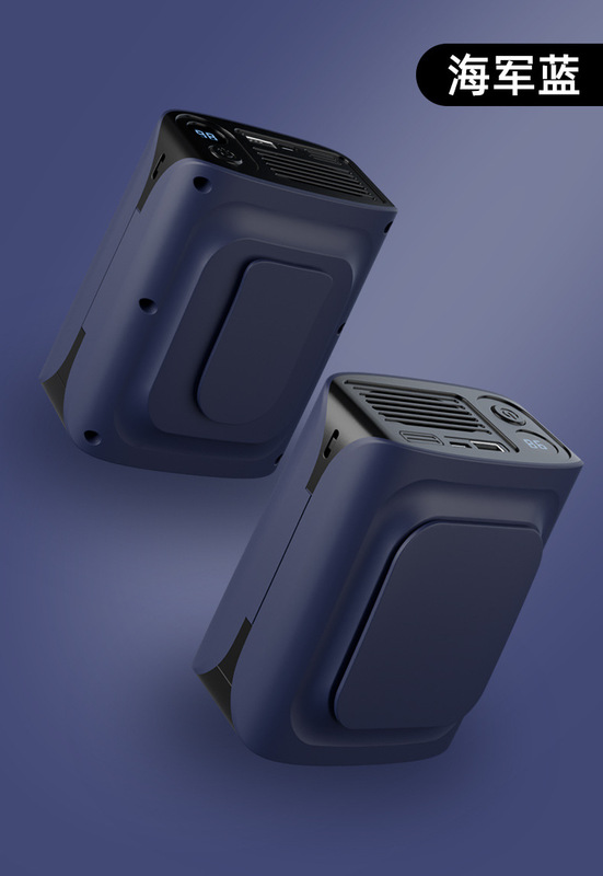 2024年最新型 腰掛け扇風機 大容量高速モーター デジタルディスプレイ 充電式 携帯用 腰掛け小型扇風機 2in1|undefined