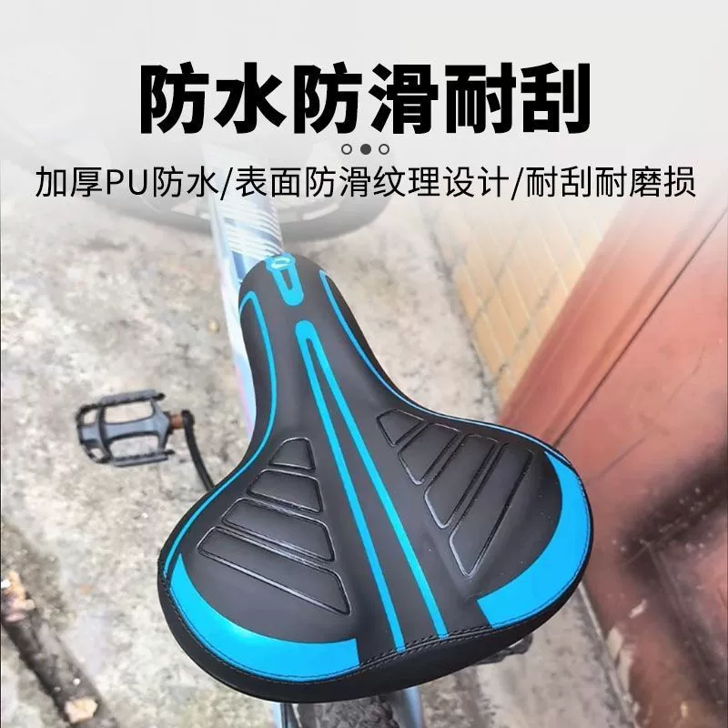 Black durable seat for cycling for traveling
