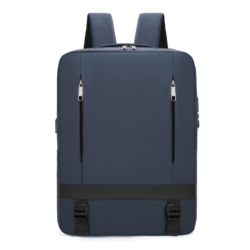 Mochila de negocios, mochila antirrobo informal, bolsa de computadora de gran capacidad para hombres, película impermeable, mochila escolar para estudiantes universitarios de viaje, marea